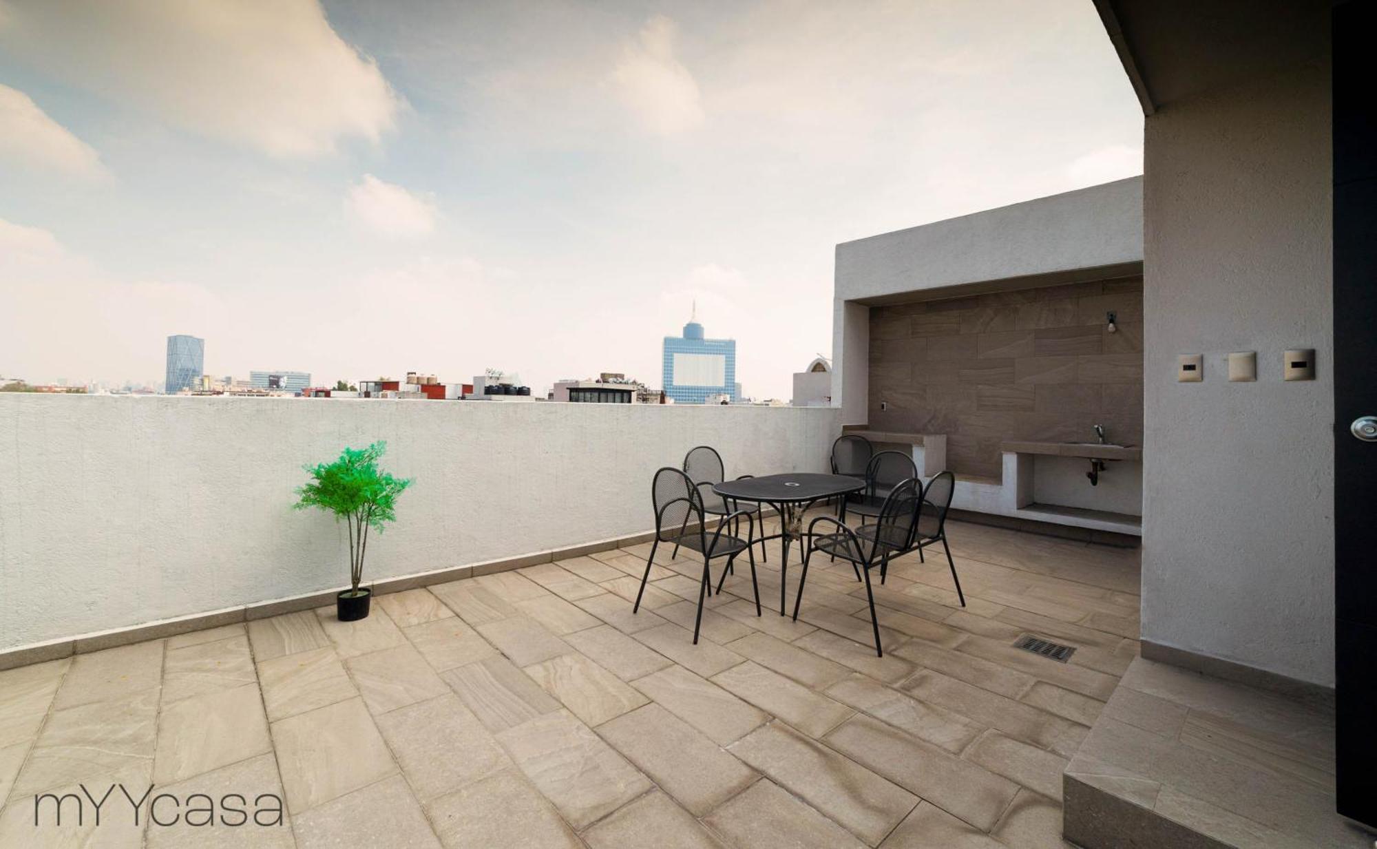 Wisconsin 68 Ph1 - Brand New Ph With Private Rooftop @ Wtc Apartment Mexico City Ngoại thất bức ảnh